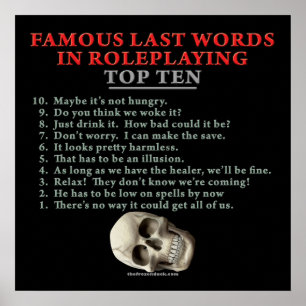 Berömd förra Ord i Rollplay: Top Ten Poster