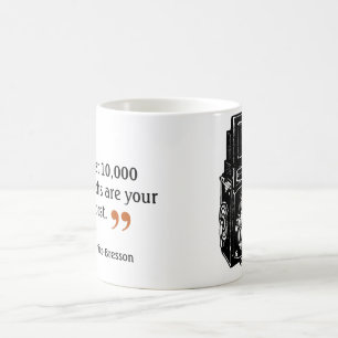 Berömd Fotografiarbetares 3-Dubblas ljuskamera Kaffemugg