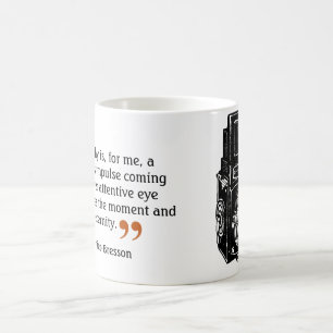 Berömd Fotografiarbetares citattskamera med 6 Dubb Kaffemugg