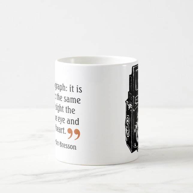 Berömd Fotografiarbetares offert för 2 Dubblor Len Kaffemugg (Center)