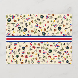 Berömd från Costa Rica-hälsning från Jungle Vykort