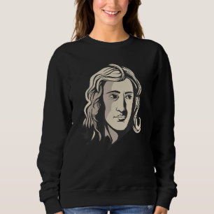 Berömd Herr Isaac Newton fysiker A T Shirt