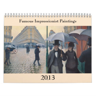Berömd Impressionist Paintings ~ Ändringar till 20 Kalender