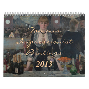 Berömd Impressionist Paintings ~ Ändringar till Kalender