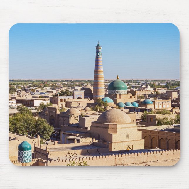 Berömd Khiva - Uzbekistan Musmatta (Framsidan)