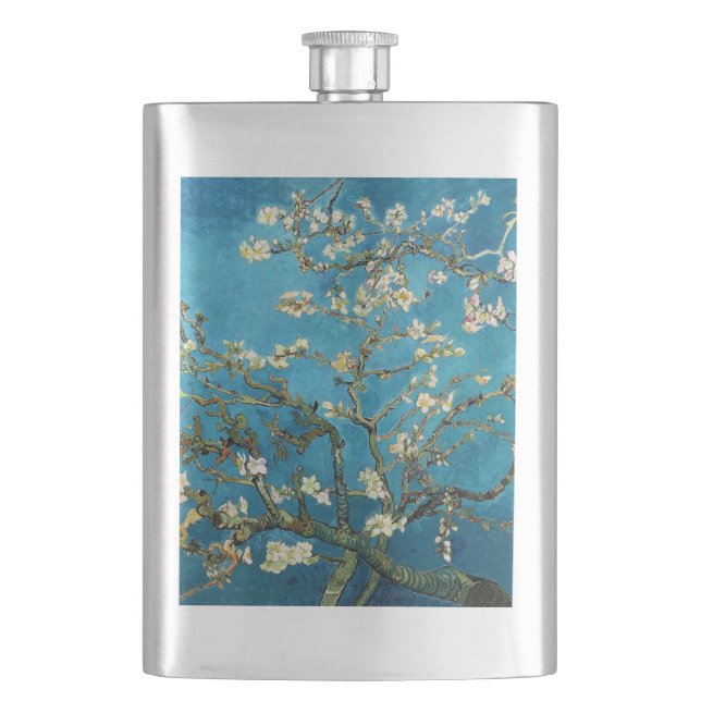 Berömd konst, Blommande mandelträd av Van Gogh Fickplunta (Framsidan)