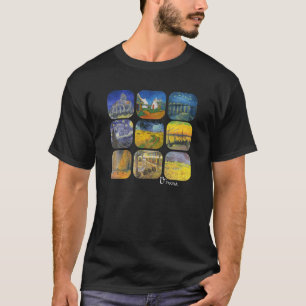 Berömd konstnären Van Gogh målning för konstle T Shirt