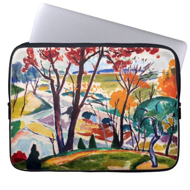 Berömd Landcape Bridge Huntingdon Valley av Sayen Laptop Fodral (Framsidan)