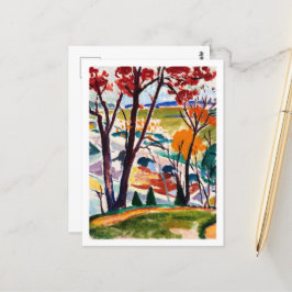 Berömd Landcape Bridge Huntingdon Valley av Sayen Vykort