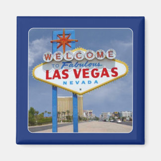 Berömd Las Vegas NV-signering Travel Souvenir Magn Magnet