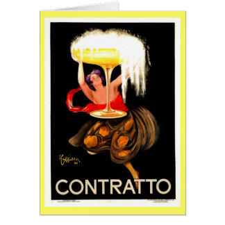 Berömd Leonetto Cappiello italienarechampagne OBS Kort