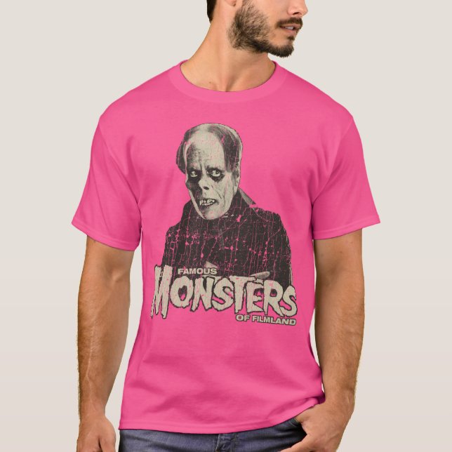 Berömd Monsters Phantom T Shirt (Framsida)