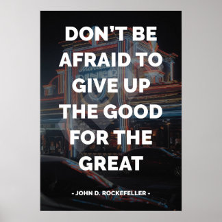 Berömd Motiv och inspirerande citat Poster