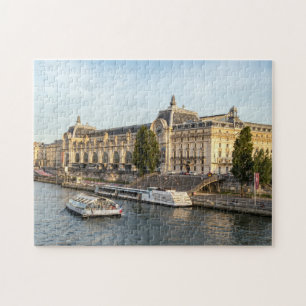 Berömd Musée d'Orsay - Paris, Frankrike, Europa Pussel