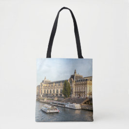 Berömd Musée d'Orsay - Paris, Frankrike, Europa Tygkasse