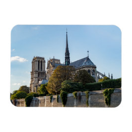 Berömd Notre Dame de Paris Cathedral - Frankrike Magnet