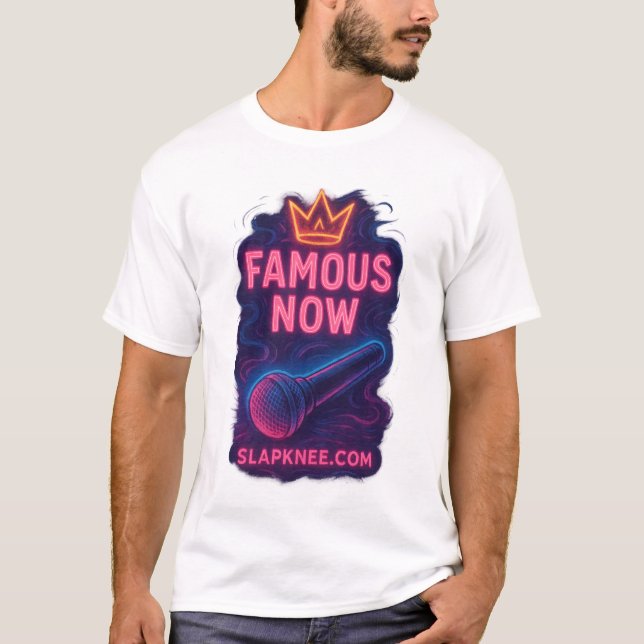 Berömd Now Basic T-Shirt (Framsida)