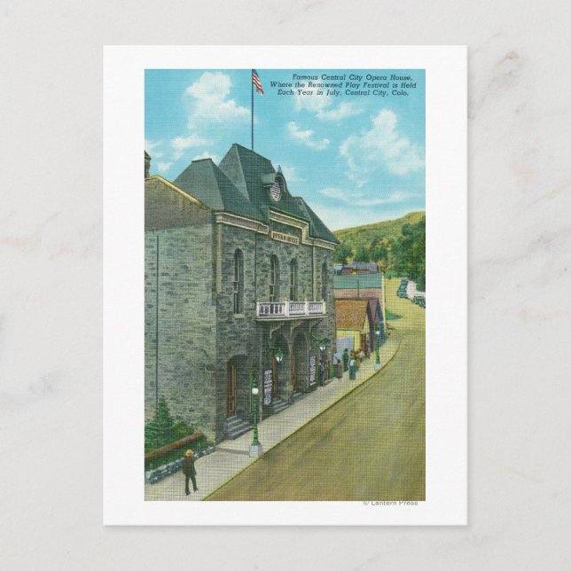 Berömd Operahus yttre vy Vykort (Framsida)