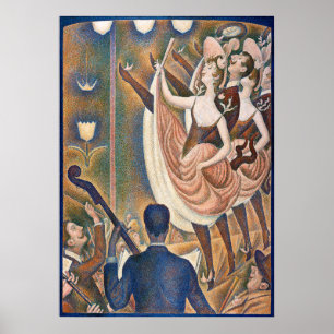 Berömd Painting - Georges Pierre Seurat Poster