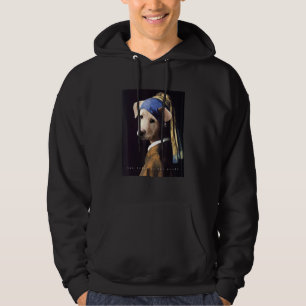 Berömd Painting Girl with a Pearl Earring with a C Hoodie