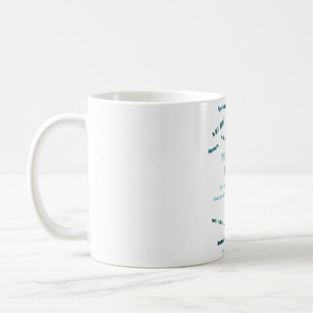 Berömd Personer med ADHD Kaffemugg (Vänster)