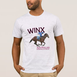 Berömd Racehorse Winx 1975 Horse Tävla T Shirt