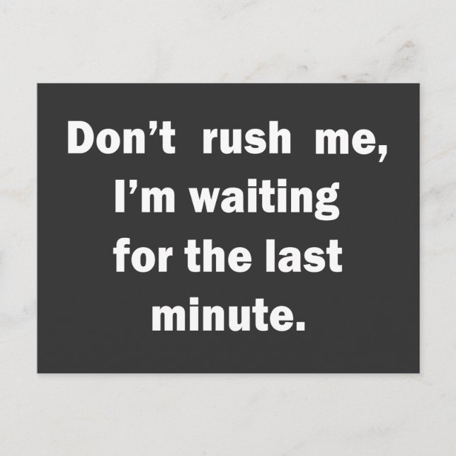 Berömd roliga sarkastiska citat vykort (Framsida)