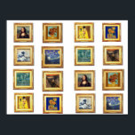 Berömd teckning poster<br><div class="desc">Berömd Artwork Poster</div>