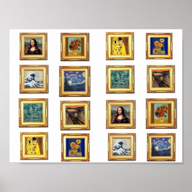 Berömd teckning poster (Framsidan)