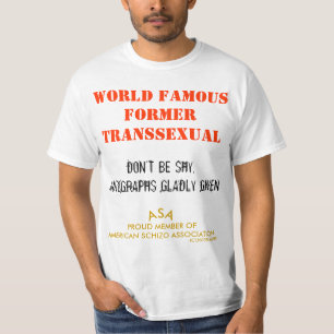 BERÖMD TIDIGARE TRANSSEXUAL FÖR VÄRLD - T SHIRT