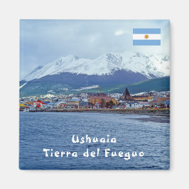 Berömd Ushuaia - Tierra del Fuego, Argentina Magnet
