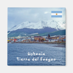 Berömd Ushuaia - Tierra del Fuego, Argentina Magnet