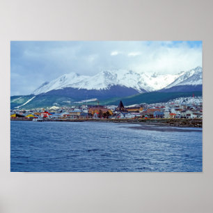 Berömd Ushuaia - Tierra del Fuego, Argentina Poster