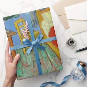 Berömd van gogh-målning Wrapping Papper Presentpapper
