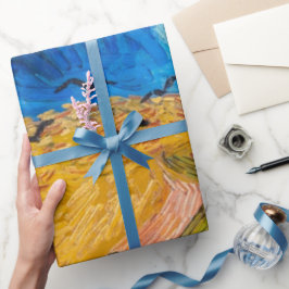 Berömd van gogh-målning Wrapping Papper Presentpapper