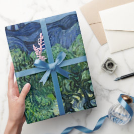 Berömd van gogh-målning Wrapping Papper Presentpapper