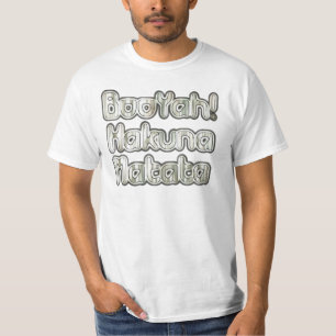 Berömd Vintage BooYah Hakuna Matata Designer Tee