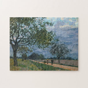 Berömd Visual Arts Alfred Sisley the Road from Ver Pussel