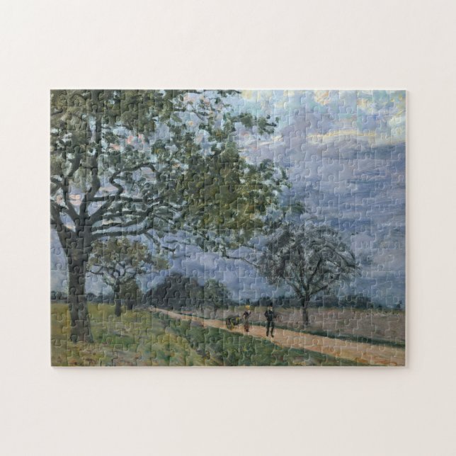 Berömd Visual Arts Alfred Sisley the Road from Ver Pussel (Horisontell)