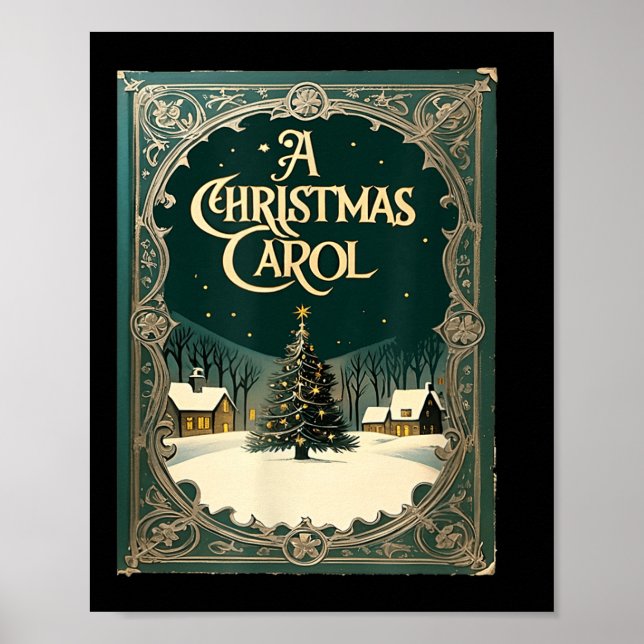 Berömd X-mas _ Jul Sång av Charles Ens - Poster (Framsidan)