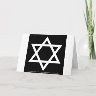 Berömd Yiddisdisk Wisdom Quote ger Tees Mugg-kort Kort