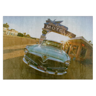 Berömda Blue Swallow Motel på Route 66