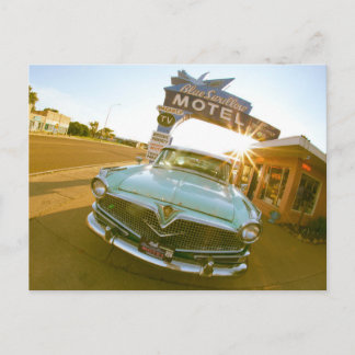 Berömda Blue Swallow Motel på Route 66 Vykort