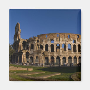 Berömda Colosseum i Rom Italien Landmärke 2 Magnet