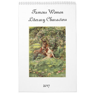 Berömda kvinnor av litteratur kalender