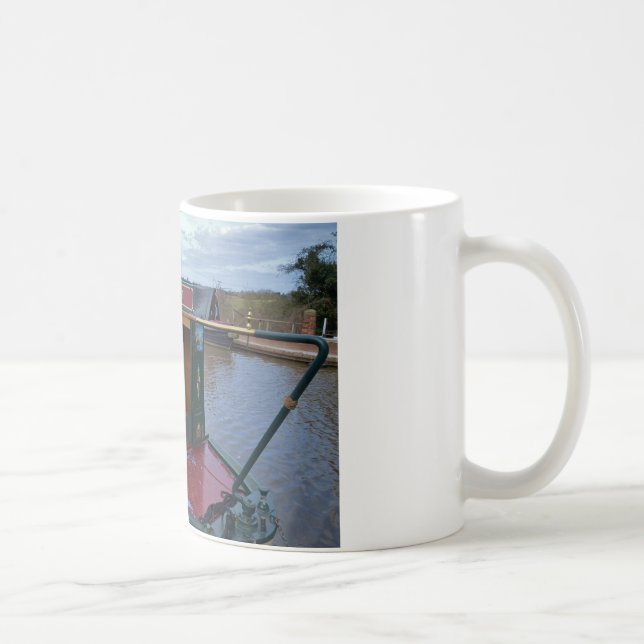 Berömda Narrowboat Kaffemugg (Höger)