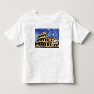 Berömda ruiner av Colosseum Rom Italien T Shirt