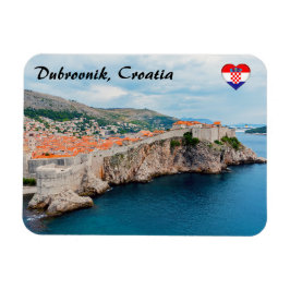Berömda tak och murar i Dubrovniks gamla stad - Kr Magnet