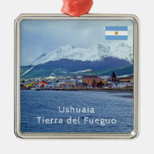 Berömda Ushuaia - Tierra del Fuego, Argentina