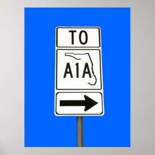 Berömden A1A undertecknar Poster